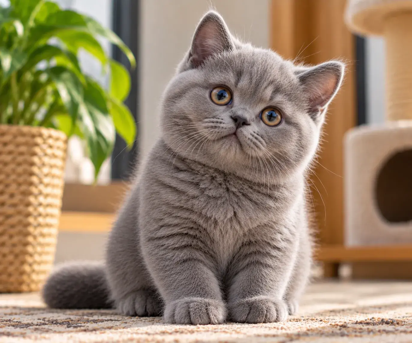 British Shorthair kitten for sale in Greater Noida